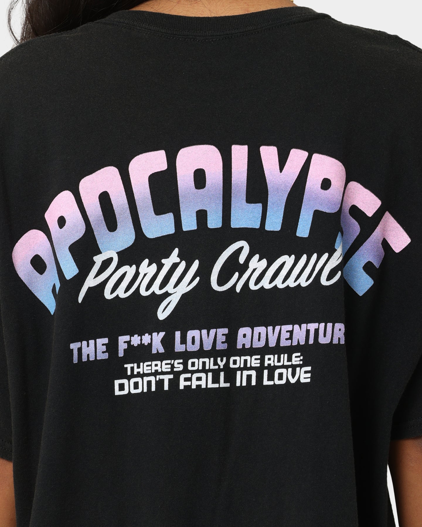 Goat Crew X Rick And Morty Apocalypse Vintage T-Shirt Black Wash Style001