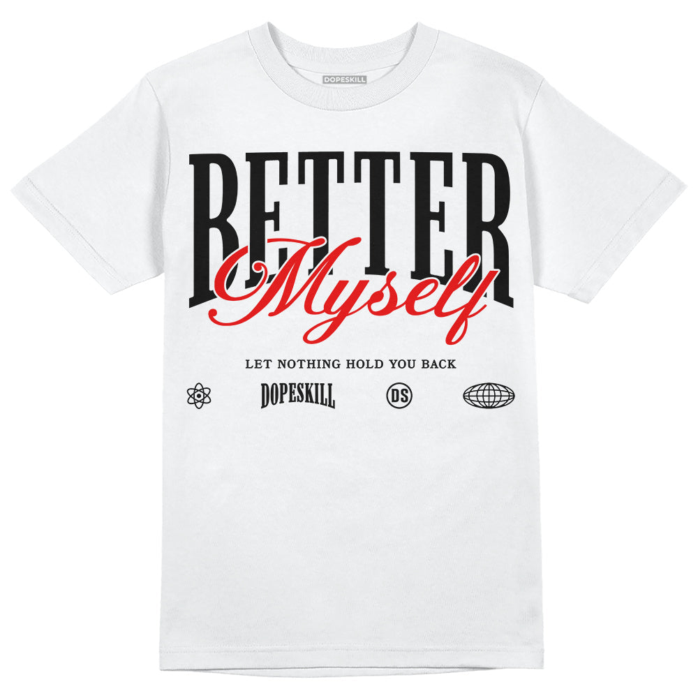 Dunk Panda White Black DopeSkill T-Shirt Better Myself Graphic
