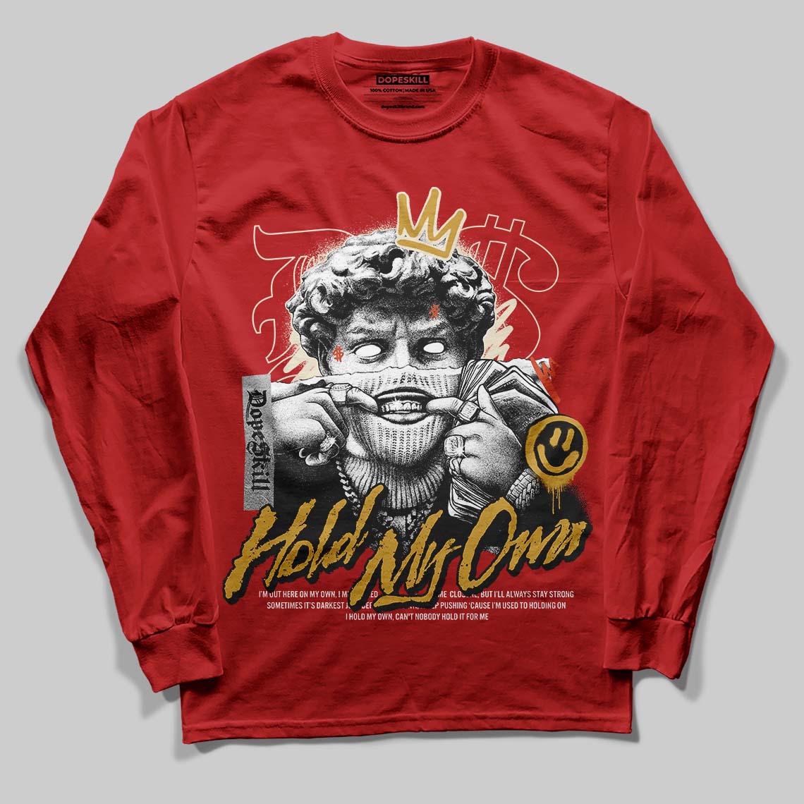 Brick By Brick 4s DopeSkill Long Sleeve T-Shirt In My Way Graphic