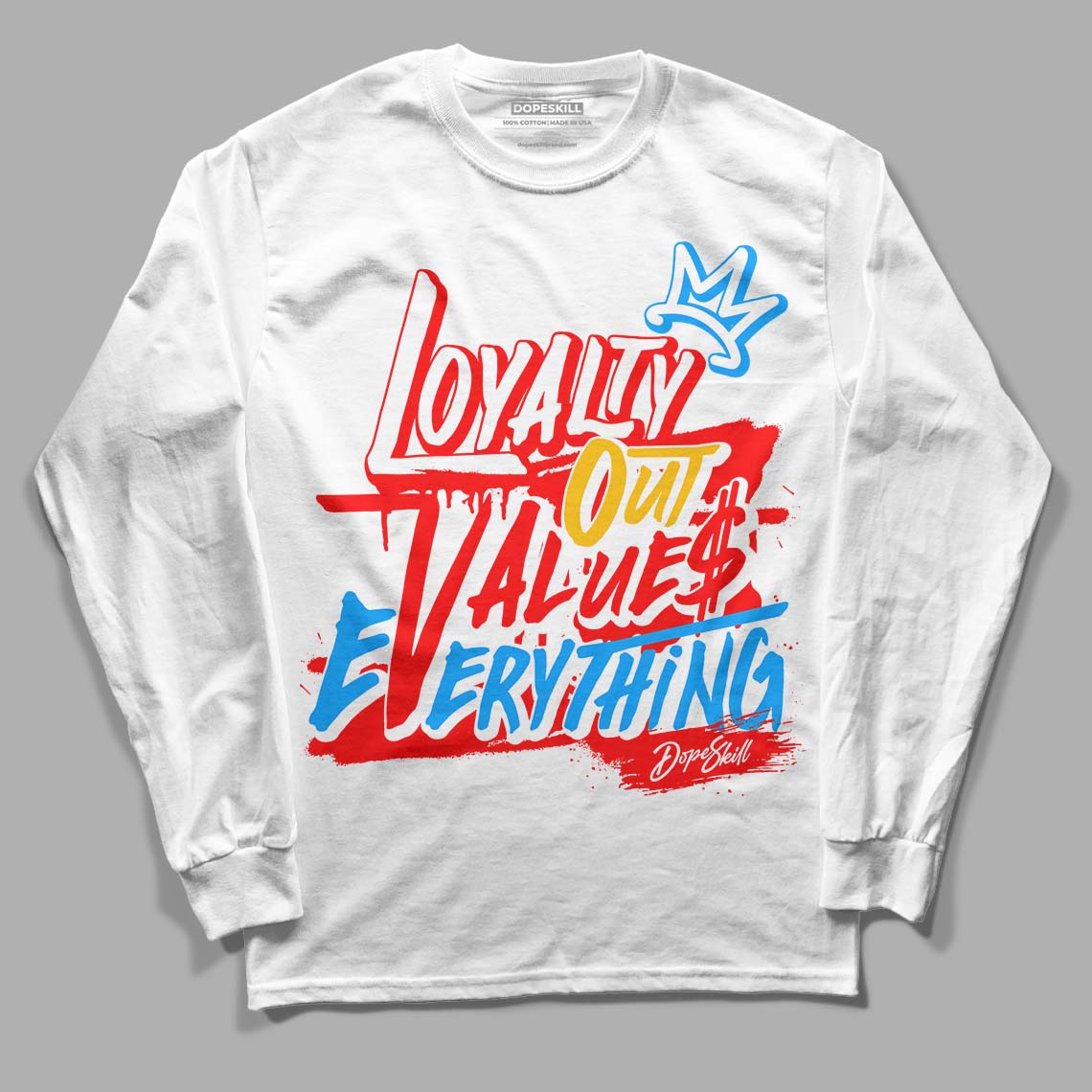 Fruity Pebbles Dunks DopeSkill Long Sleeve T-Shirt LOVE Graphic