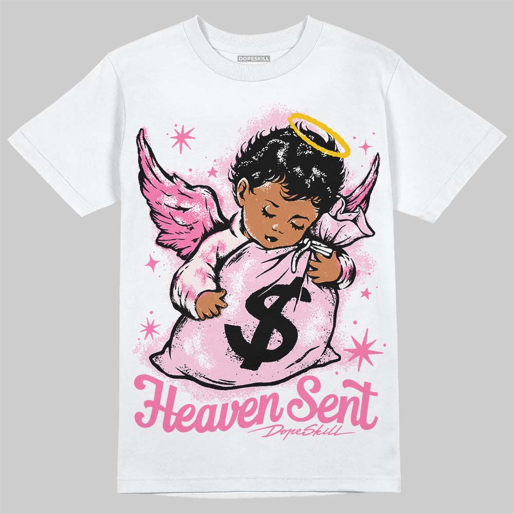 Dunk Pink Foam DopeSkill T-Shirt Heaven Sent Graphic