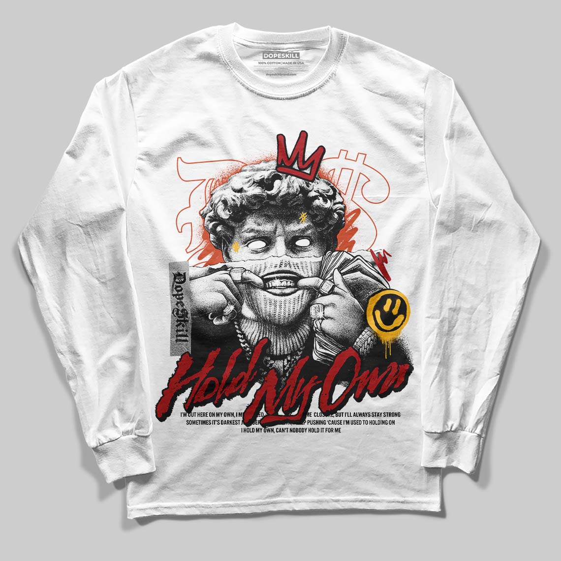 Brick By Brick 4s DopeSkill Long Sleeve T-Shirt In My Way Graphic
