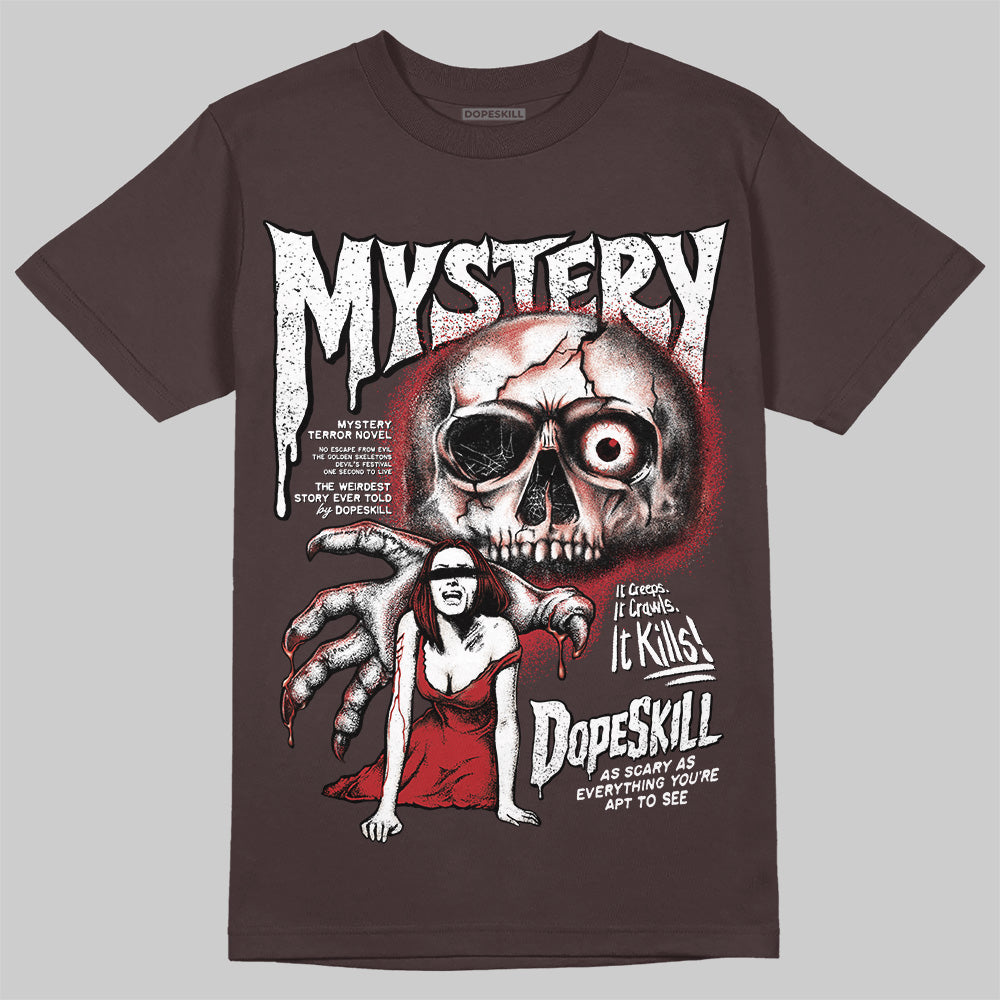 Baroque Brown 12s DopeSkill T-Shirt Mystery Ghostly Grasp Graphic
