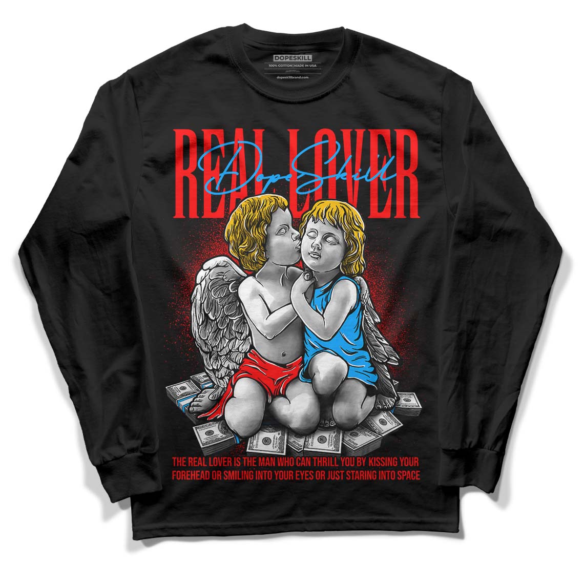 Fruity Pebbles Dunks DopeSkill Long Sleeve T-Shirt Real Lover Graphic