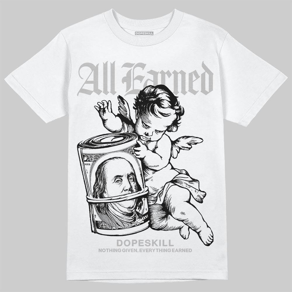 Dunk Panda White Black DopeSkill T-Shirt All Earned Graphic