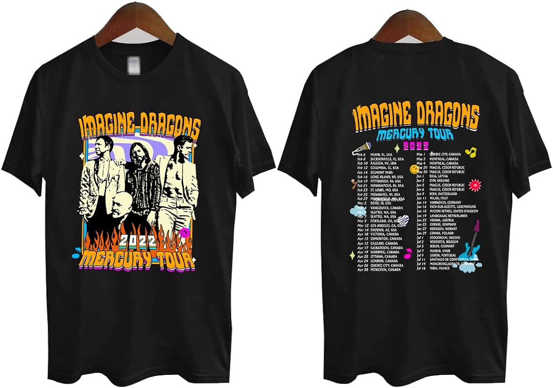 Imagine Dragons Mercury Tour 2022 Shirt, Imagine Dragons Tour 2022 Shirt, Mercury Tour 2022 Shirt