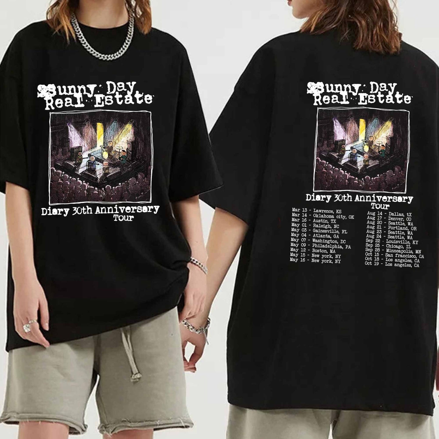 Sunny Day Real Estate - 30th Anniversary Tour 2024 Shirt,