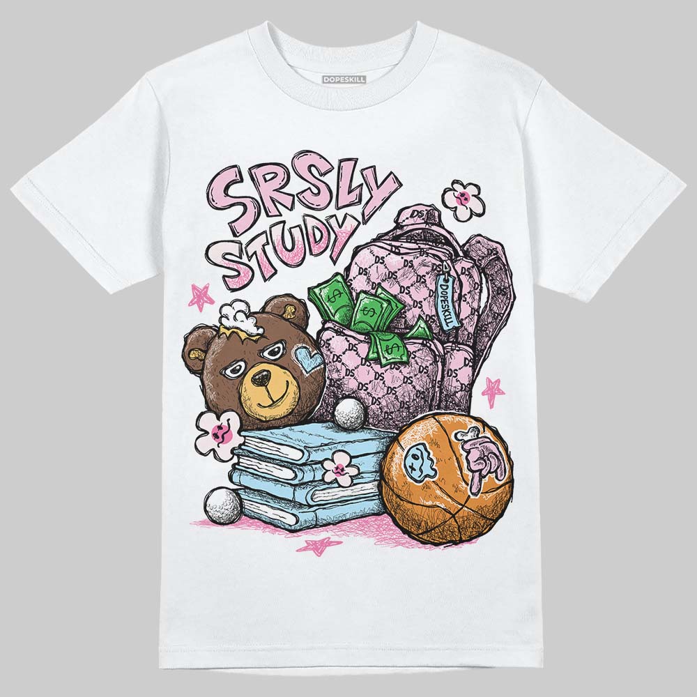 Dunk Pink Foam DopeSkill T-Shirt SRSLY Study Graphic