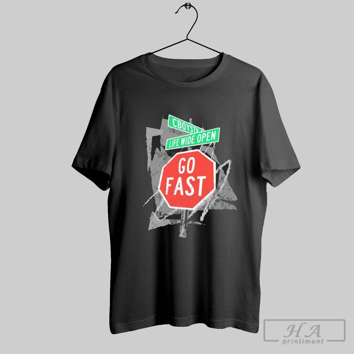 Cboystv Life Wide Open Go Fast Shirt