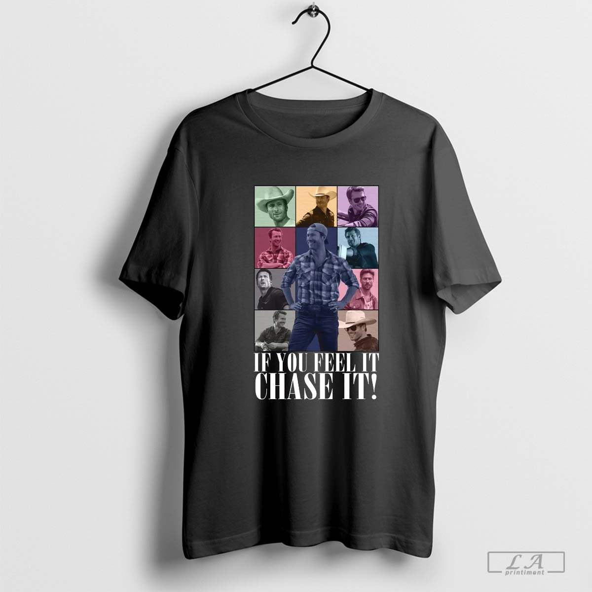 Limited If You Feel it Chase It Glen Powell T-Shirt