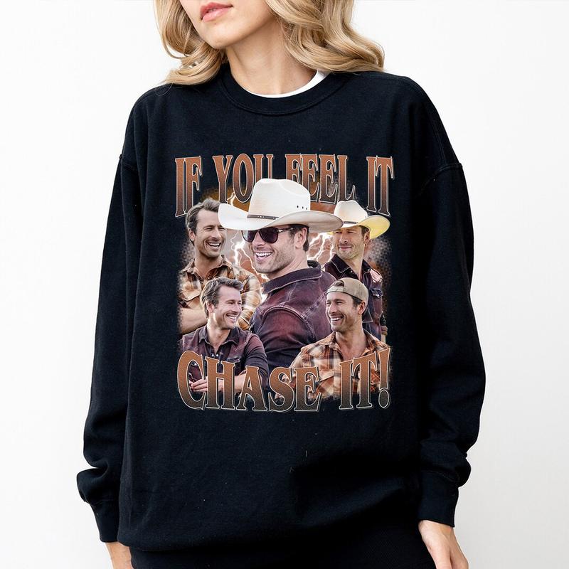 If You Feel It, Chase It Shirt, Glen Powell t shirt, Glen Powell If You Feel It Chase It T Shirt