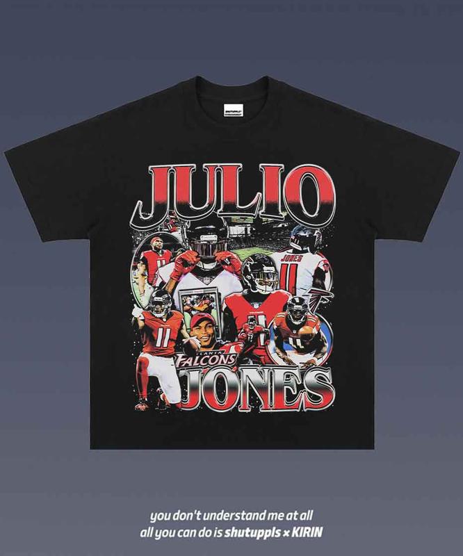 JULIO JONES 1.0 VINTAGE TEE UNISEX GRAPHIC T-SHIRT