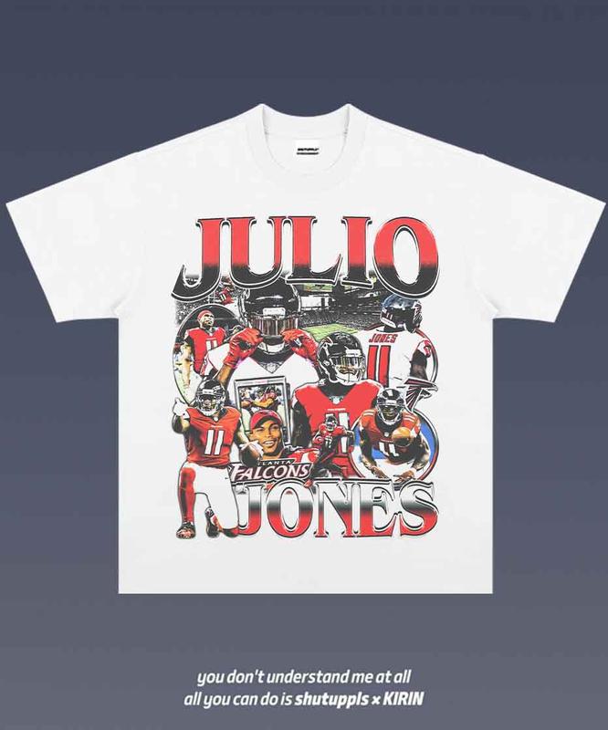 JULIO JONES 1.0 VINTAGE TEE UNISEX GRAPHIC T-SHIRT