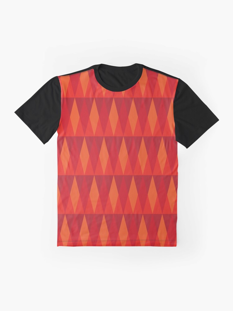 Fire Triangles Graphic T-Shirt