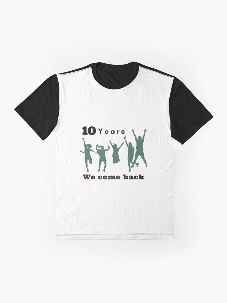 10 years we come back. One direction boy brand songs Graphic T-Shirt