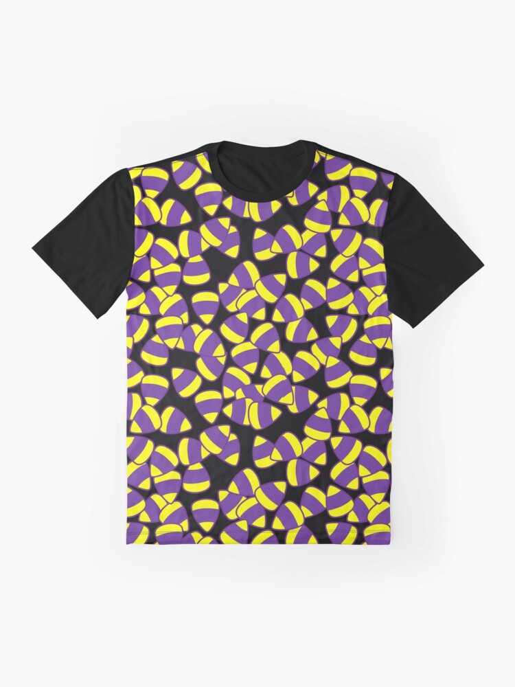 Intersex Pride Candy Corn Graphic T-Shirt