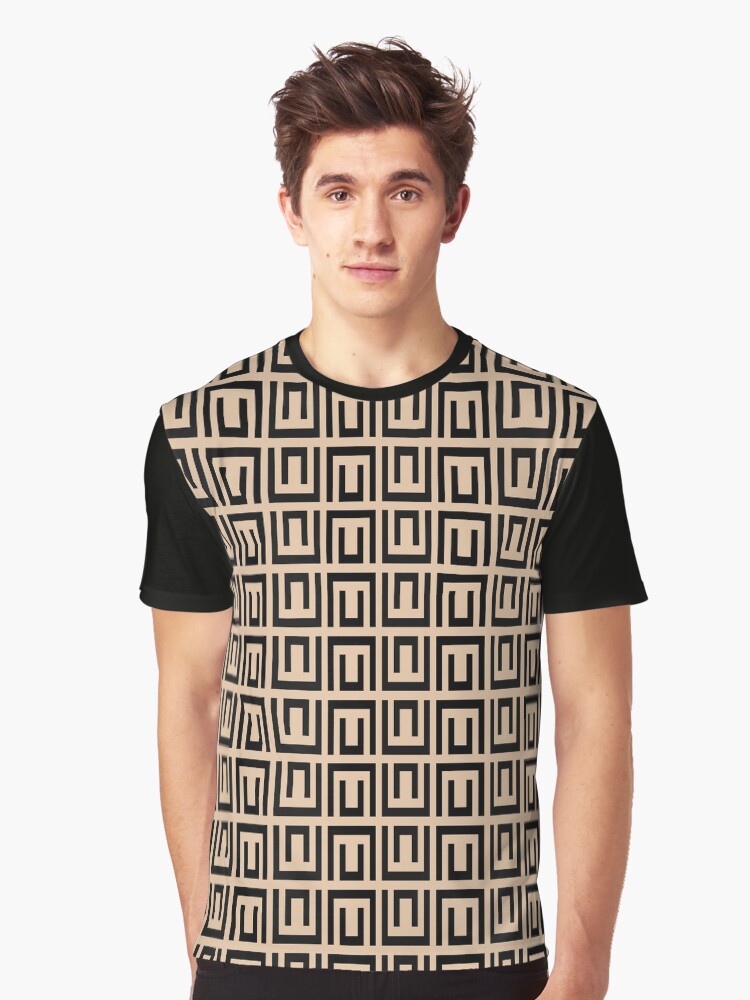 Plug Pattern Graphic T-Shirt
