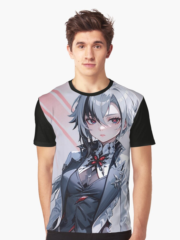 Arlecchino Genshin Impact Graphic T-Shirt