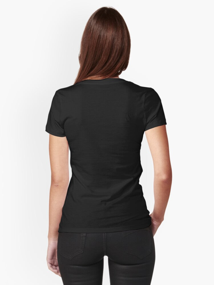 Lapland lake and mountain scenery Fitted T-Shirt
