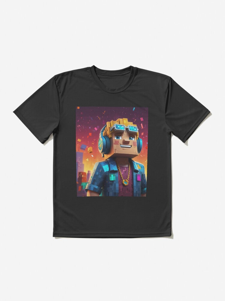 Crafting Coolness: Minecraft Graphic Tee Active T-Shirt