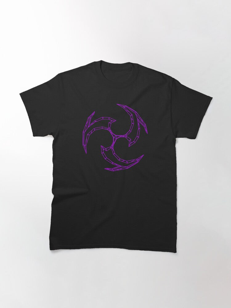 Genshin Impact Lineart Crystal Electro Vision Classic T-Shirt