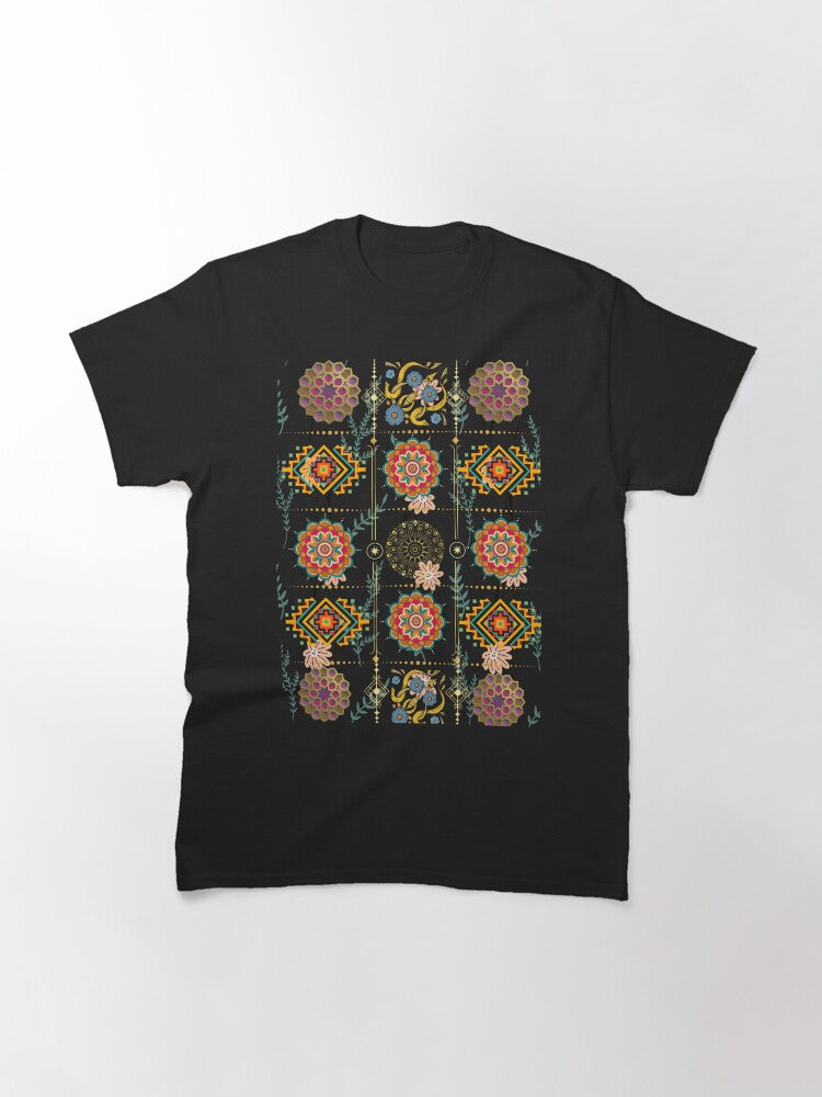Flower art work pattern Classic T-Shirt