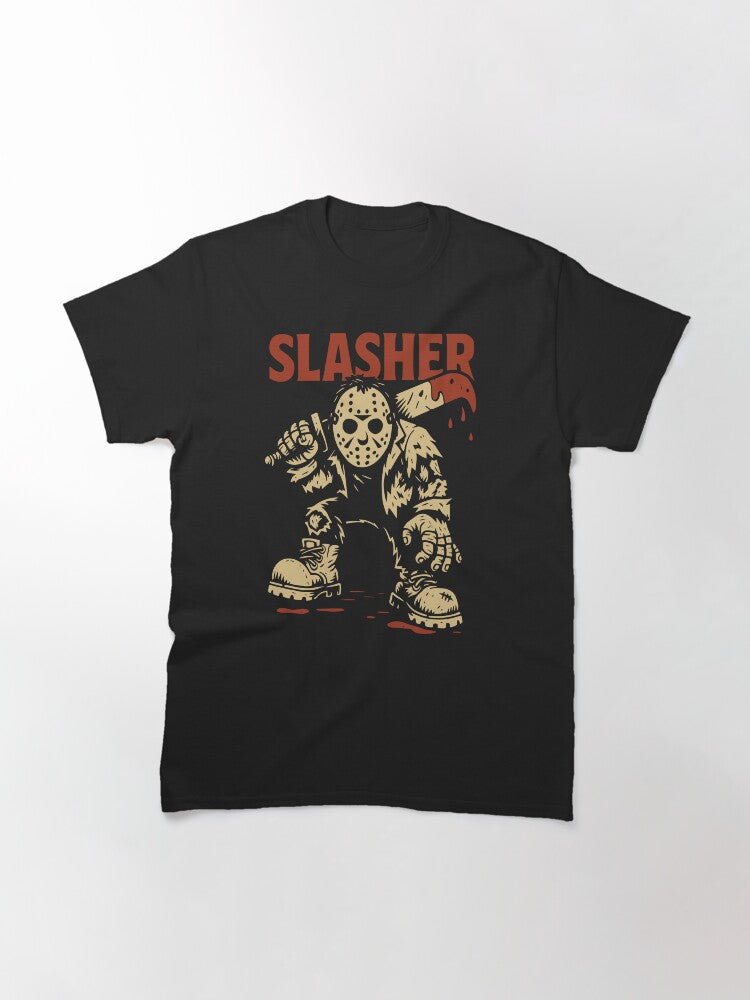 Jason Slasher Friday 13 Horror Classic T-Shirt