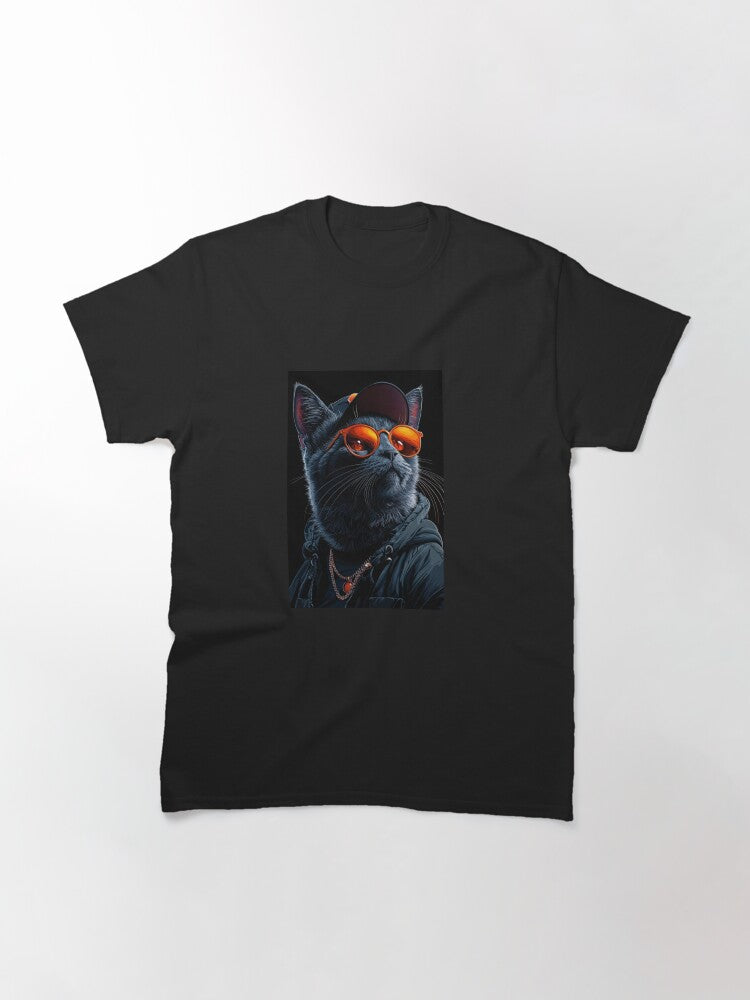 Bad cat, Nox the mysterious Classic T-Shirt