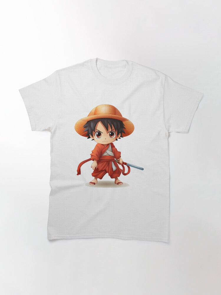 Monkey D Luffy Ninja Kid Anime Classic T-Shirt