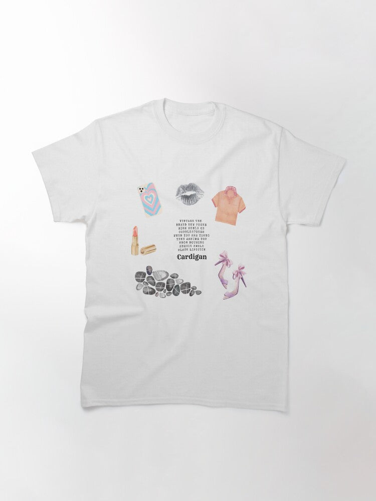 Cardigan lyrics - Taylor Swift art Classic T-Shirt