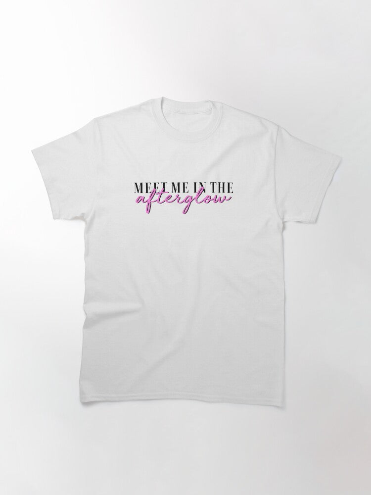 afterglow lyrics— taylor swift “lover” Classic T-Shirt Style001