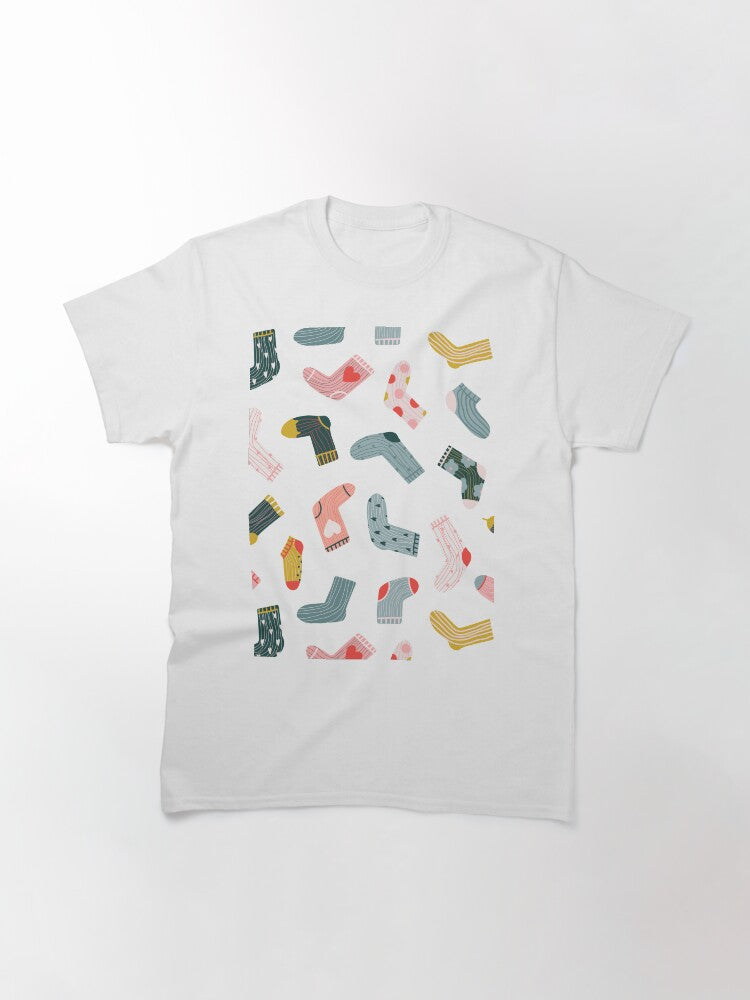 Socks Pattern Classic T-Shirt