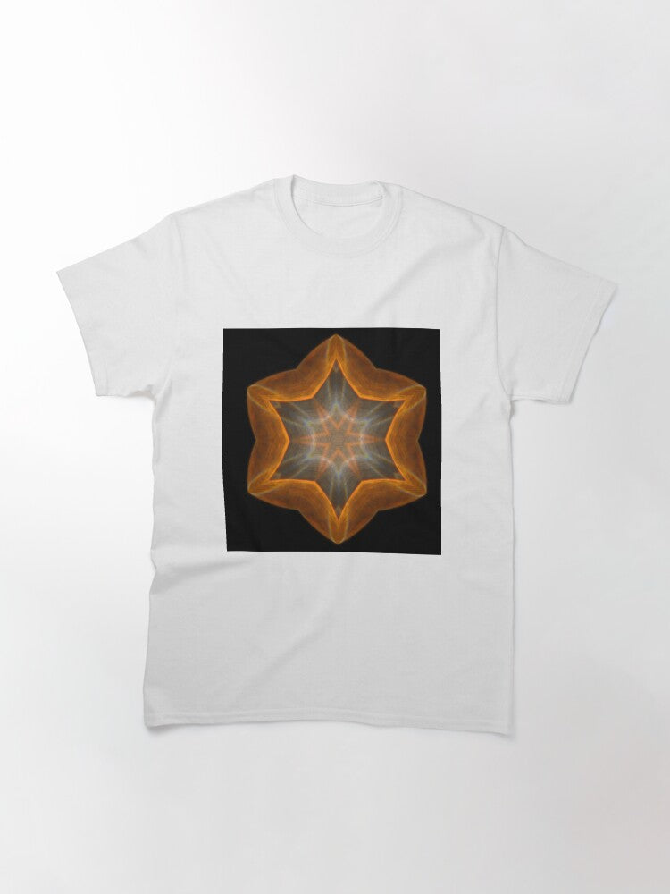 Basket Star Hexagon Mandala Classic T-Shirt