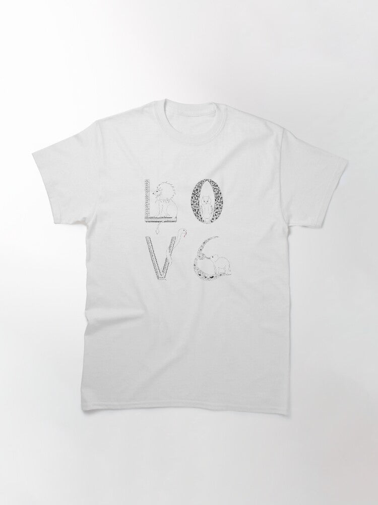 Love animals Classic T-Shirt