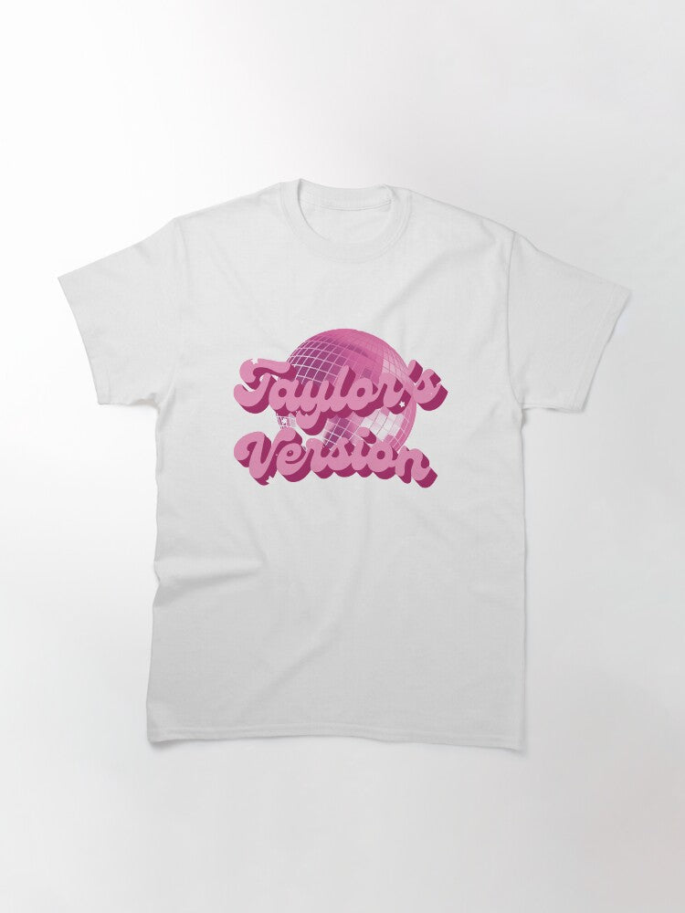 Taylor's Version, Aesthetic Pink, pink disco ball Classic T-Shirt