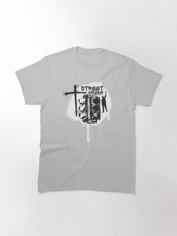 Street King Urban Graffiti Design Classic T-Shirt Style002