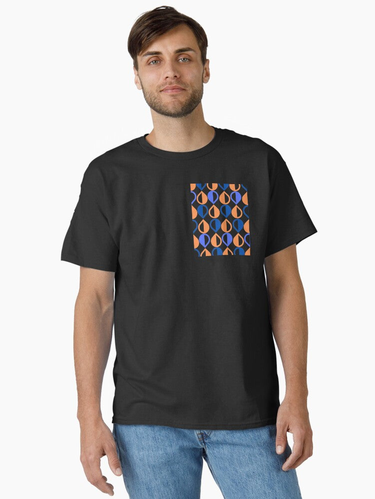 Mid Century Modern Teardrop Graphic Classic T-Shirt