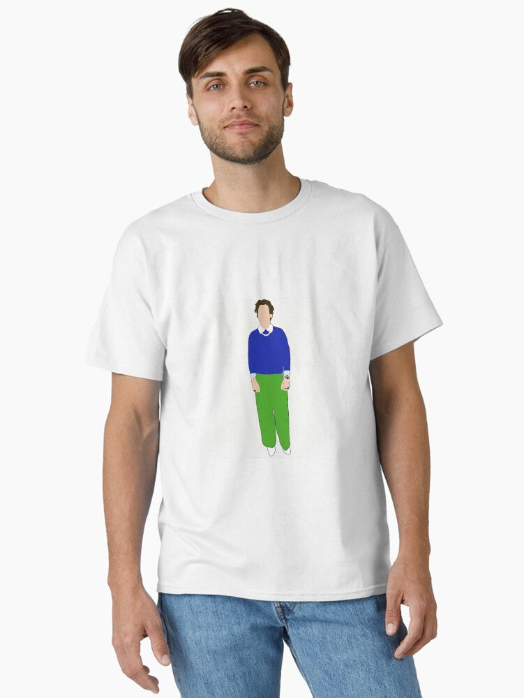 Harry Styles Outline Classic T-Shirt Style002