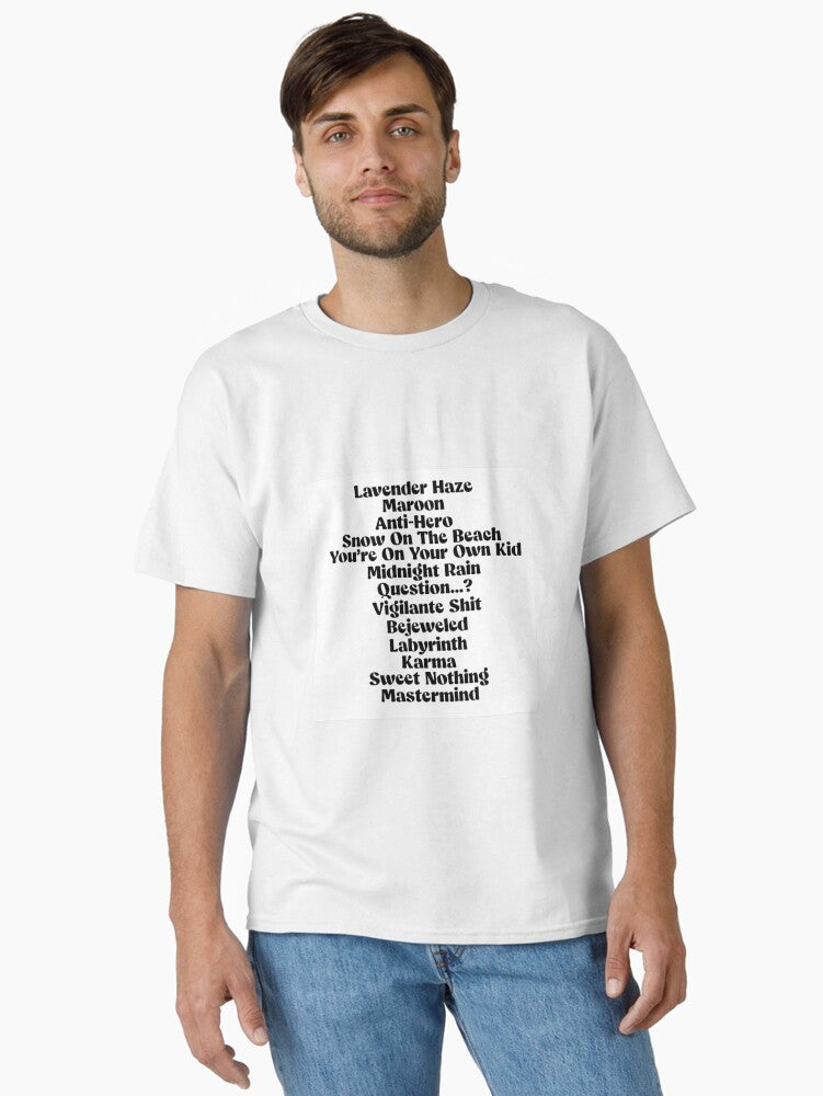 midnights song list Classic T-Shirt