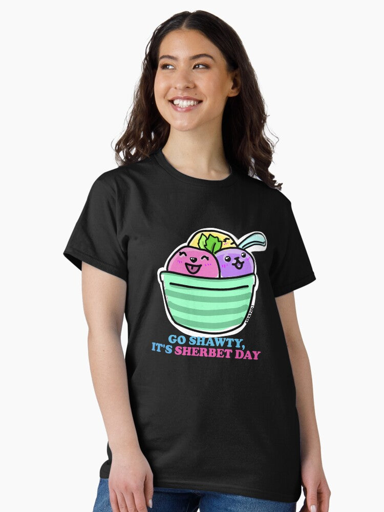 GO SHAWTY ITS SHERBET DAY Sticker Classic T-Shirt