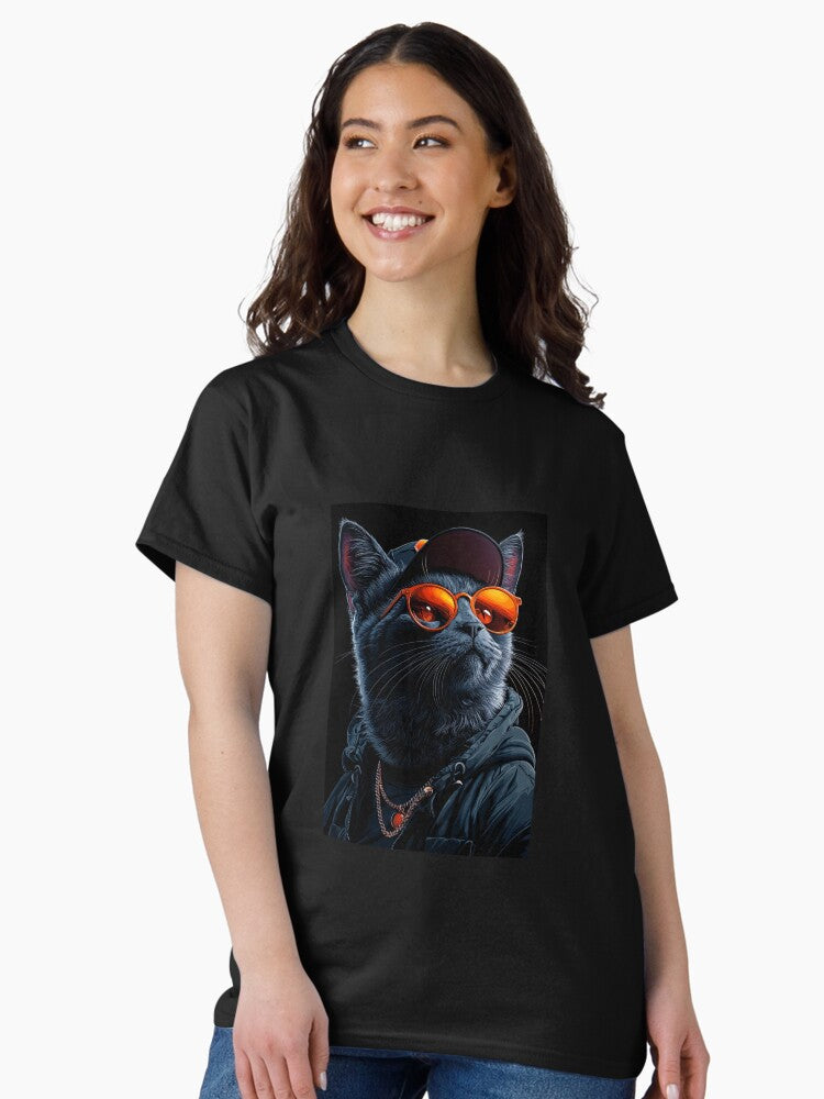 Bad cat, Nox the mysterious Classic T-Shirt