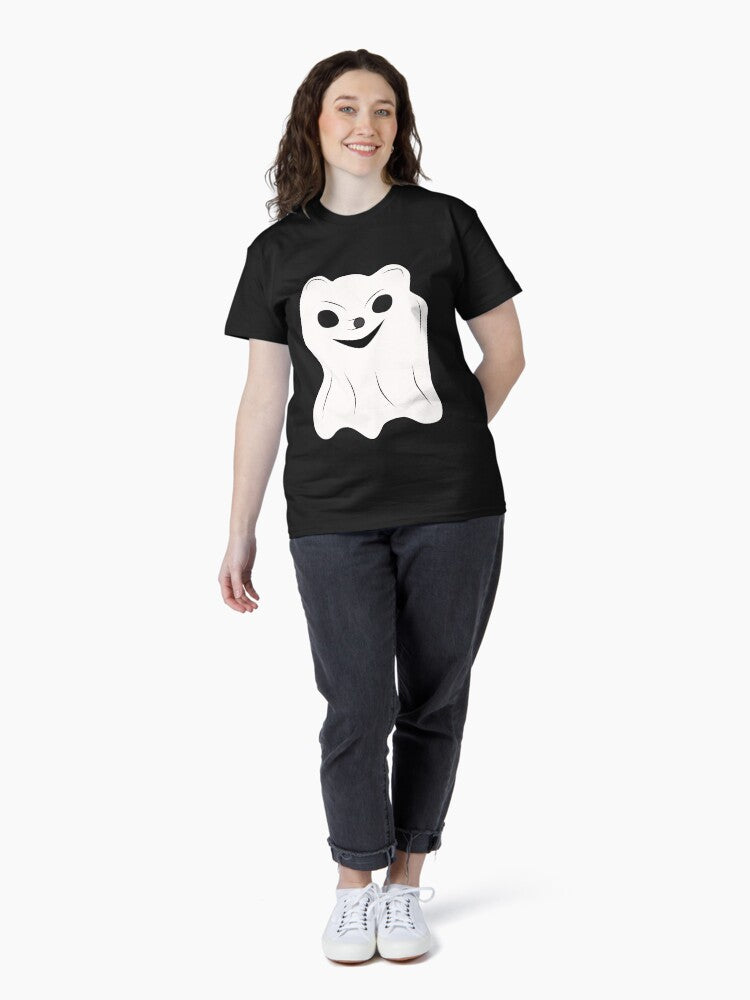 Halloween, Elephant As A Ghost. Classic T-Shirt