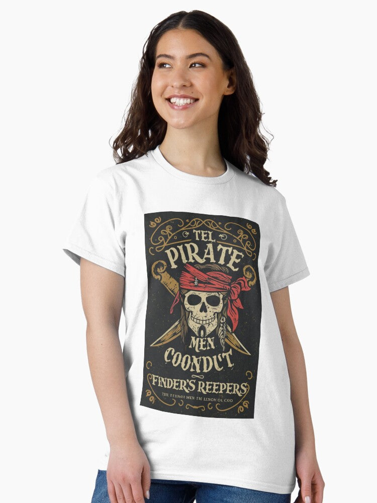 Skull and Crossed Swords Classic T-Shirt
