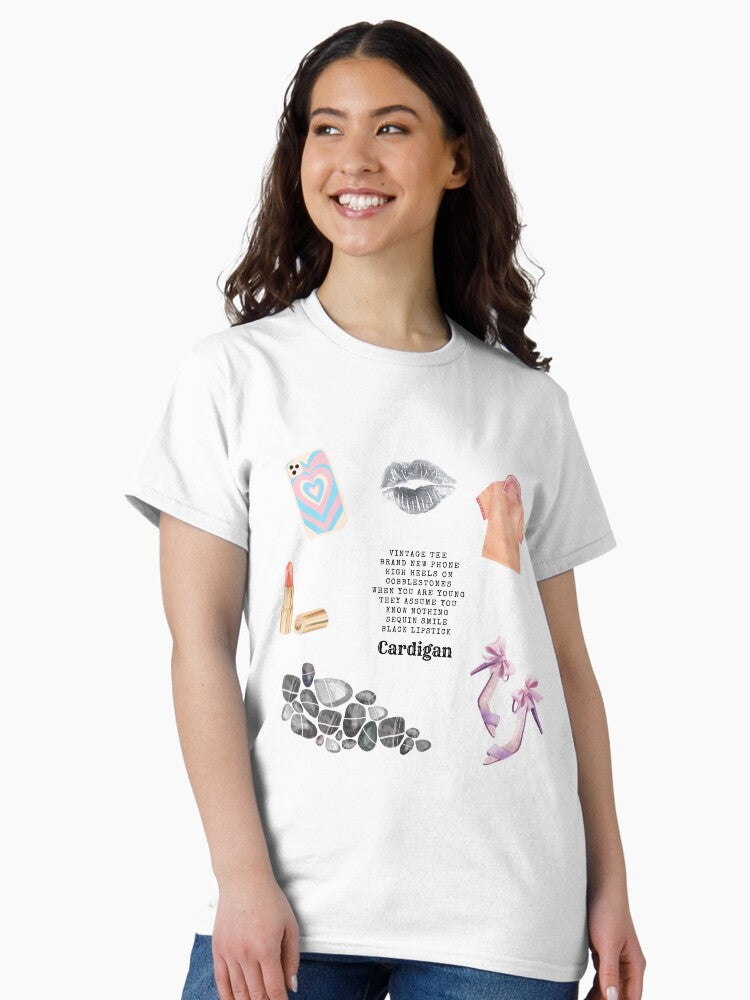 Cardigan lyrics - Taylor Swift art Classic T-Shirt