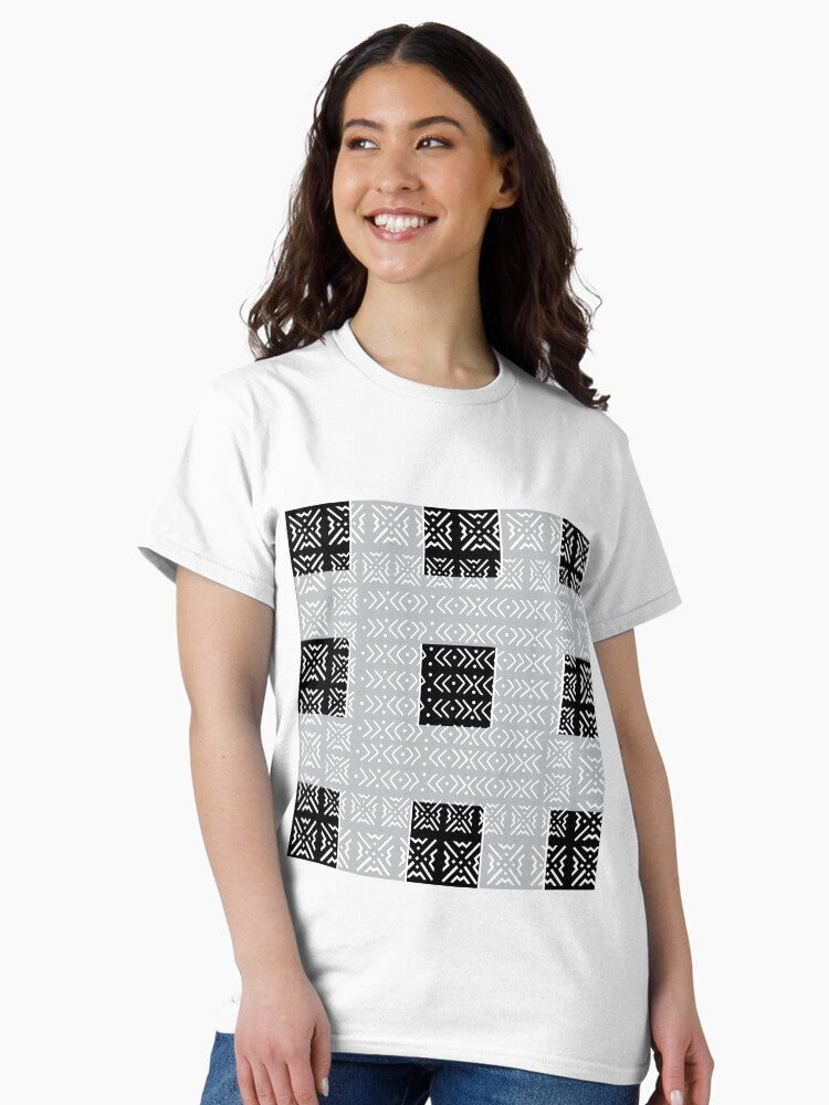 black color BOGOLAN graphic Classic T-Shirt