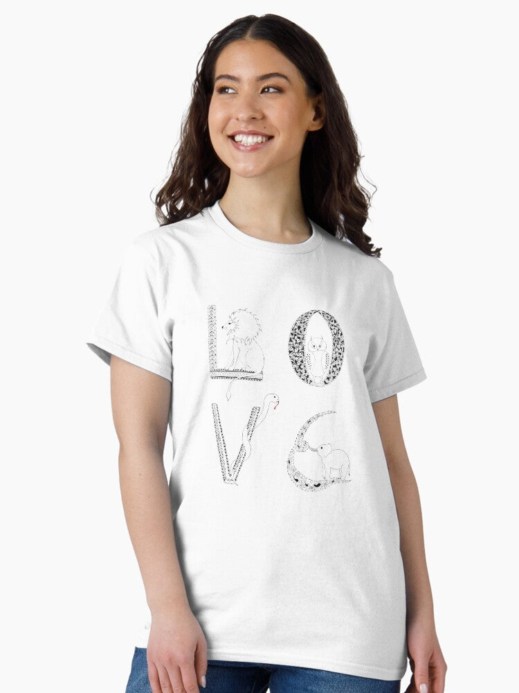 Love animals Classic T-Shirt