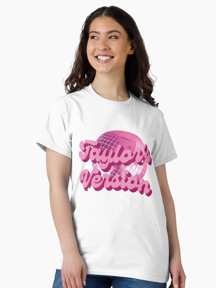 Taylor's Version, Aesthetic Pink, pink disco ball Classic T-Shirt
