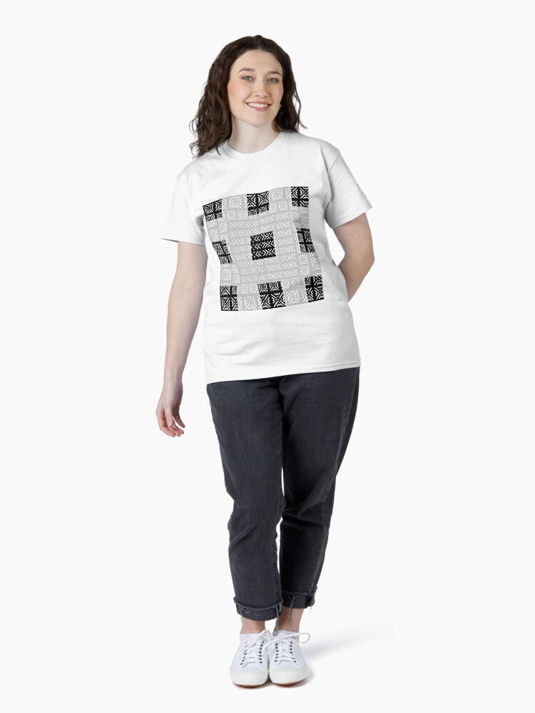 black color BOGOLAN graphic Classic T-Shirt