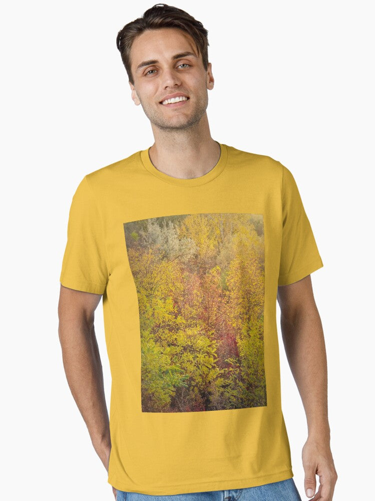 multicolored trees texture Essential T-Shirt