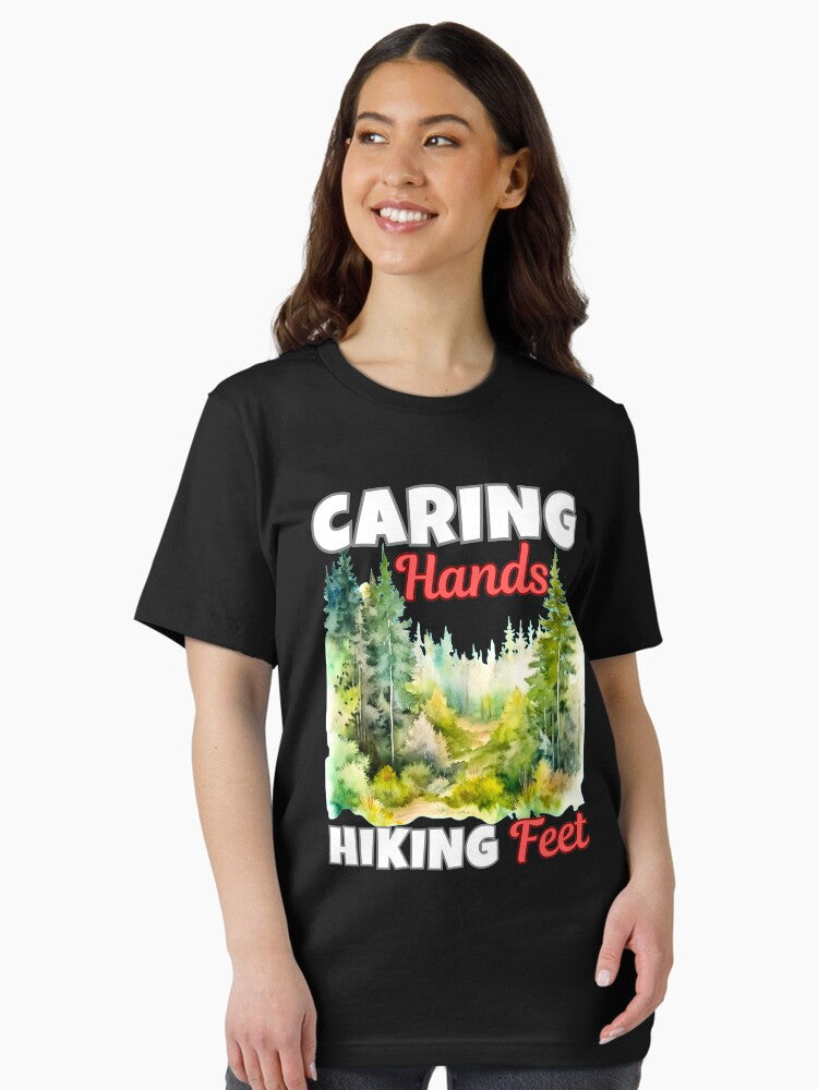 Caring Hands, Hiking Feet Essential T-Shirt